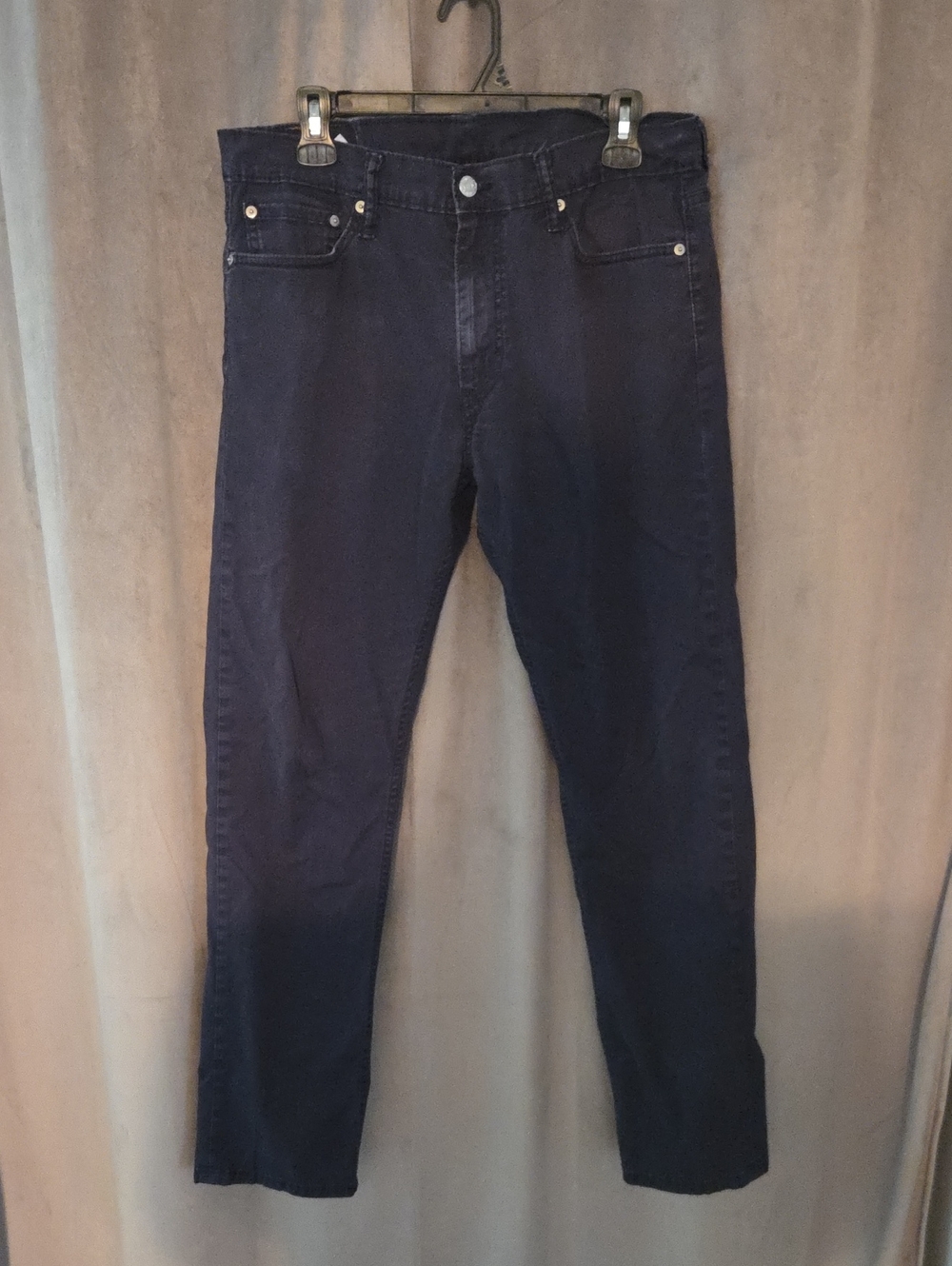 Levi's Size 32 Slim Straight Men's Jeans in Dark Blue